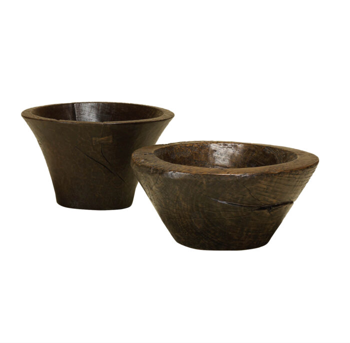 Antique Wooden Bowls