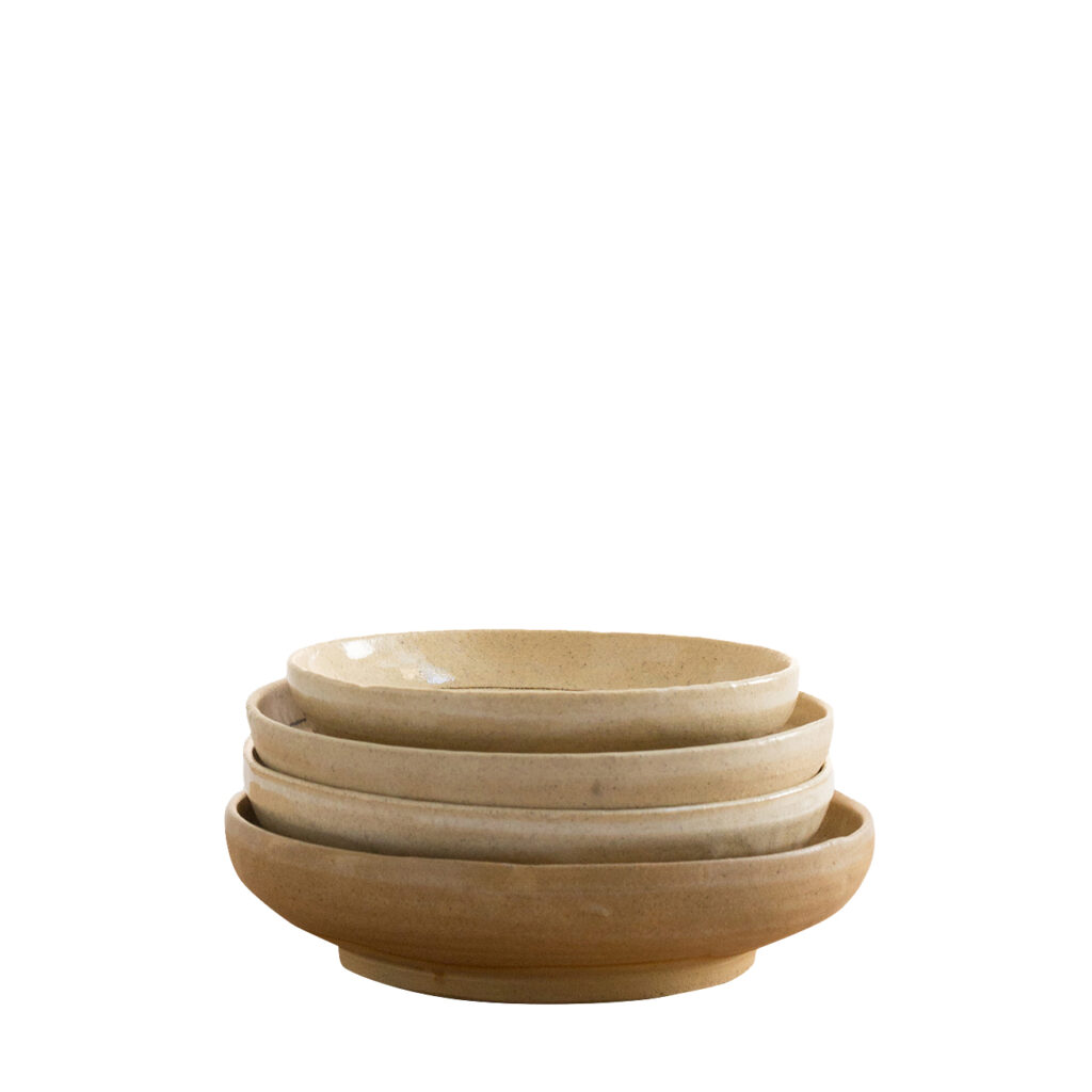 Ceramic Bird Bowl Side View