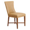 Small image of tan leather chair