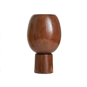 Ovid Egg Uplight Mahogany