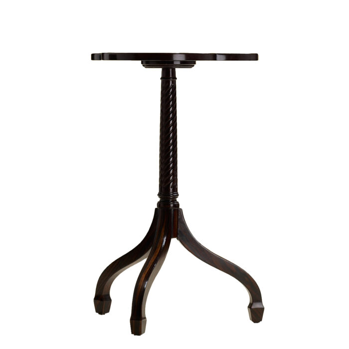 Cloverleaf Pedestal Table - Image 3