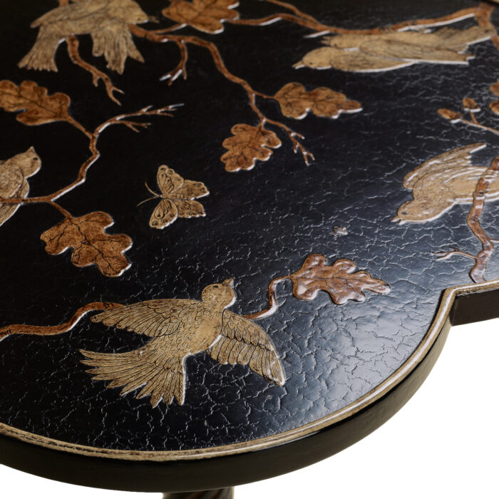 Cloverleaf Pedestal Table - Image 5