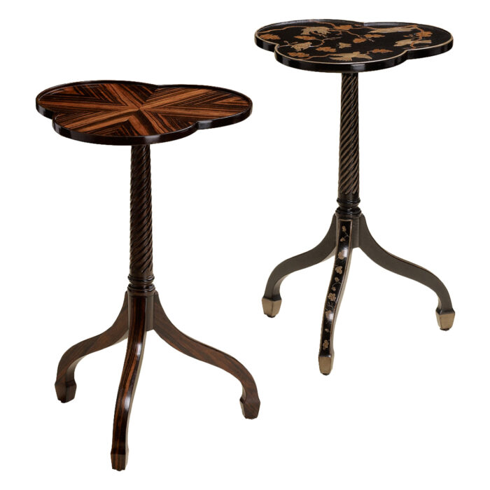 Cloverleaf Pedestal Table