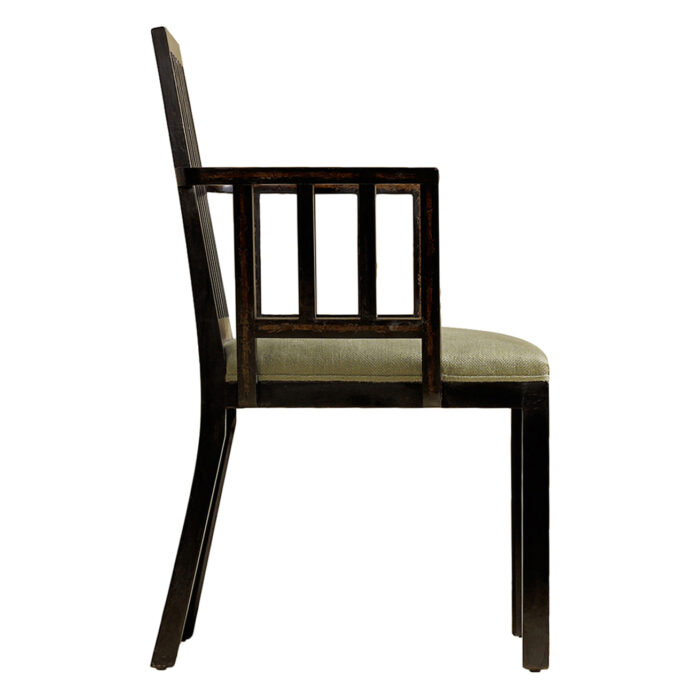 Small Georgian Arm Chair Tete - Image 2