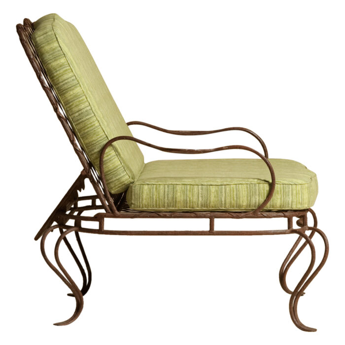 Twig Iron Garden Lounge Chair - Image 3