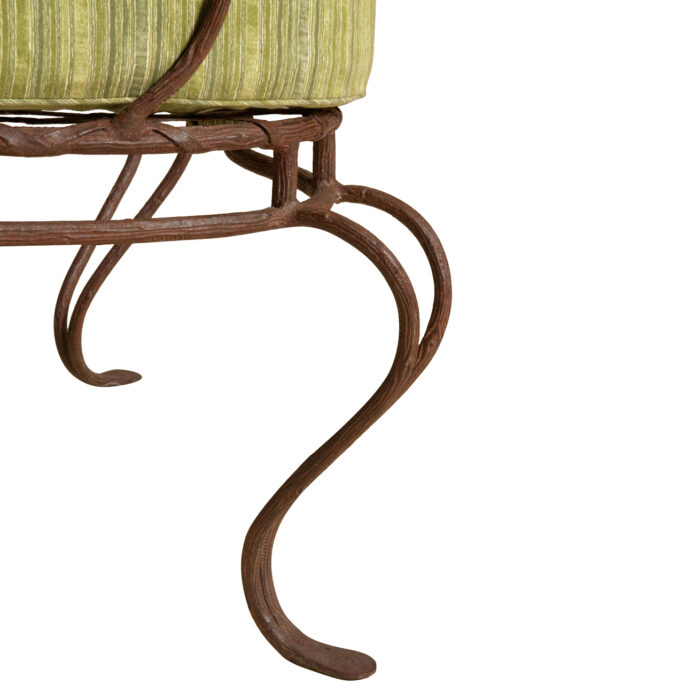 Twig Iron Garden Lounge Chair - Image 5