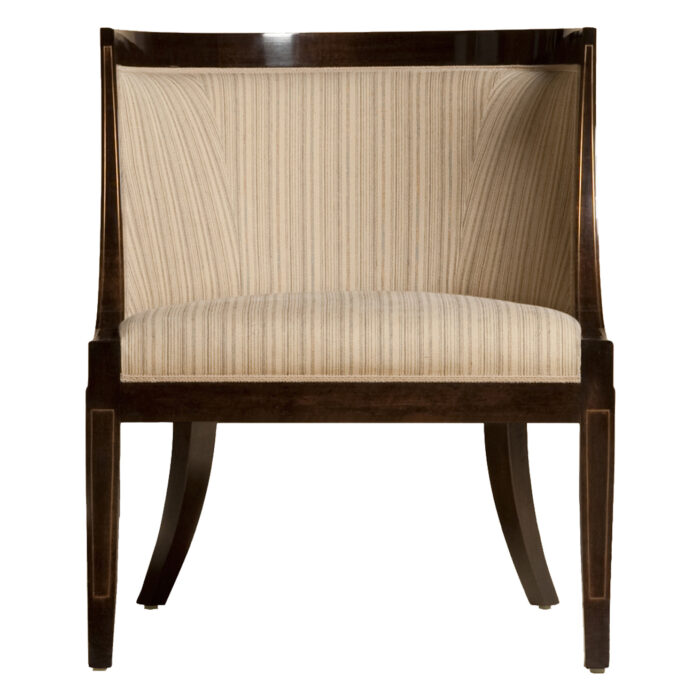 Directoire Barrel Chair With Inlay - Image 2