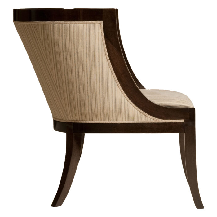 Directoire Barrel Chair With Inlay - Image 3