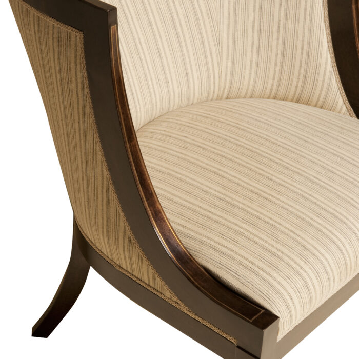 Directoire Barrel Chair With Inlay