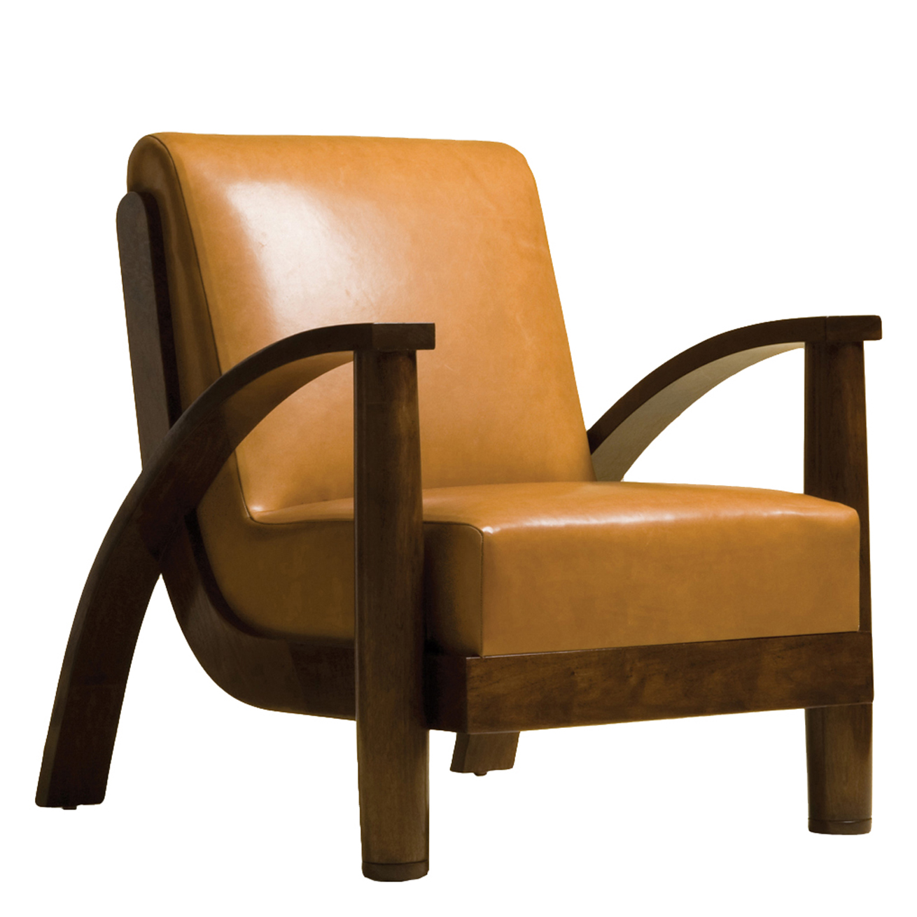 Leather moon chair online