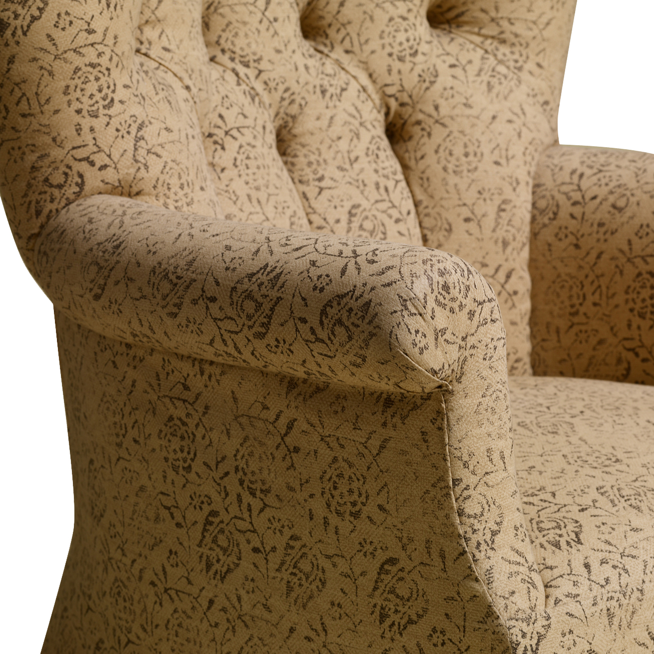 Tufted Chair Tufted Chair Large Arm Close Up