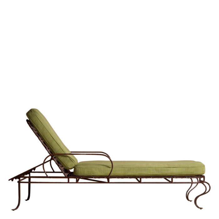 Twig Iron Garden Chaise Lounge