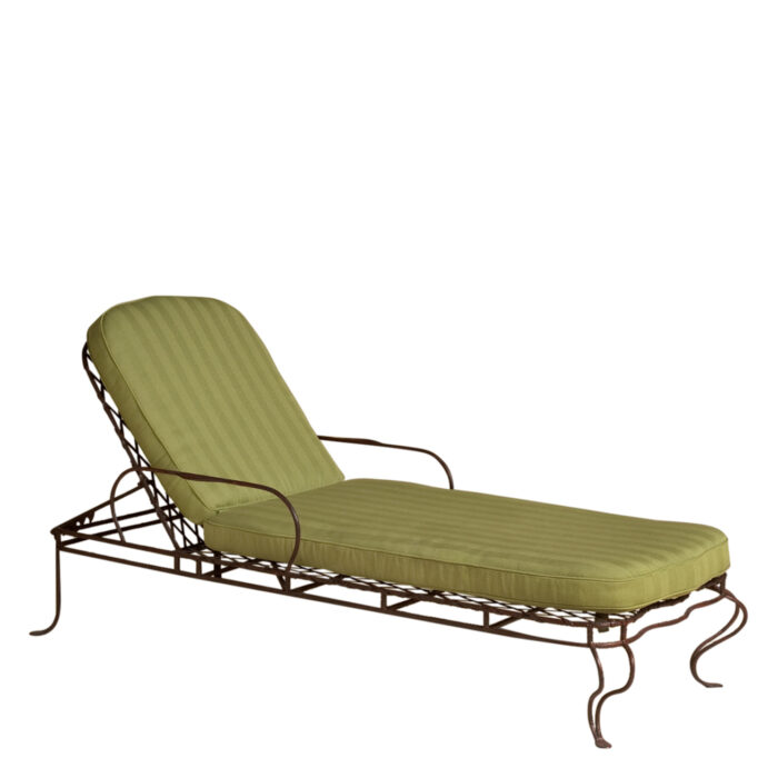 Twig Iron Garden Chaise Lounge
