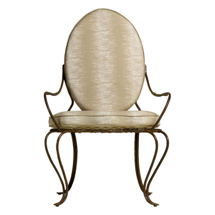 Twig Iron Garden Arm Chair - Image 2