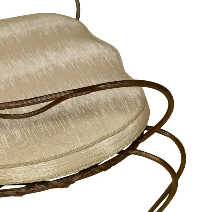 Twig Iron Garden Arm Chair - Image 4