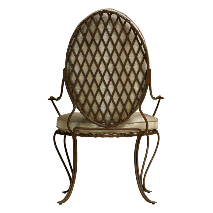 Twig Iron Garden Arm Chair - Image 5