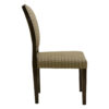 Side view of Hyde Park dining chair (alternate angle)