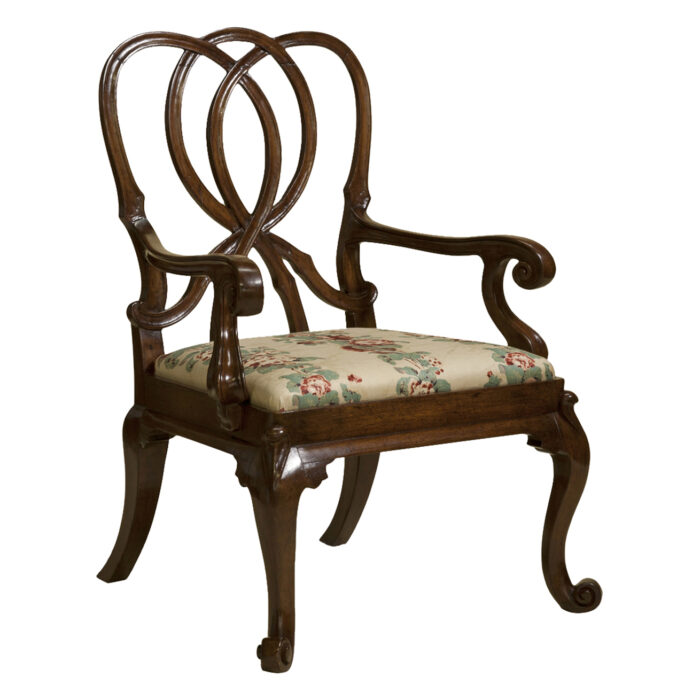 Georgina Ribbon Back Arm Chair