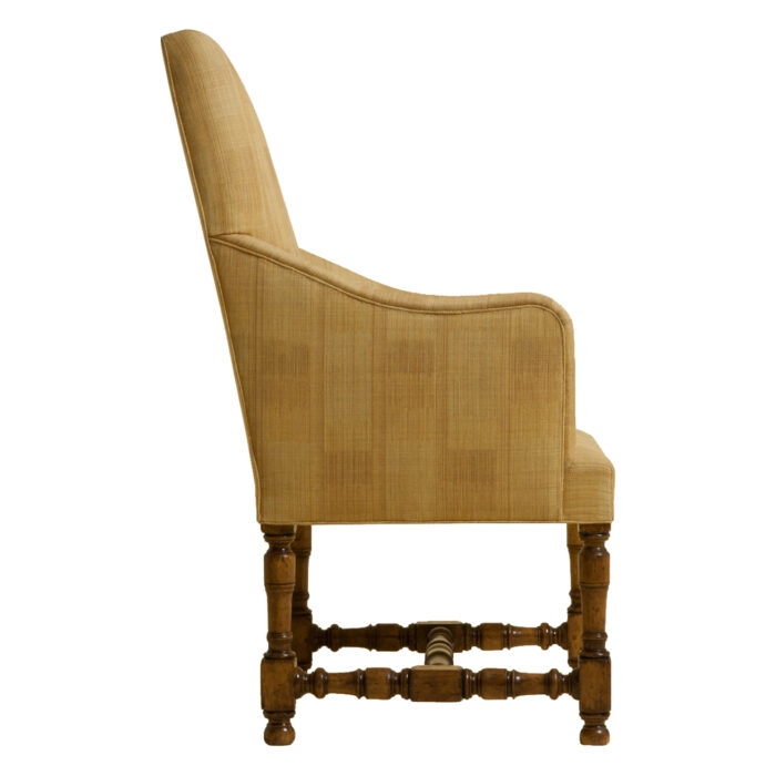 Louis XIII Dining Arm Chair - Image 3