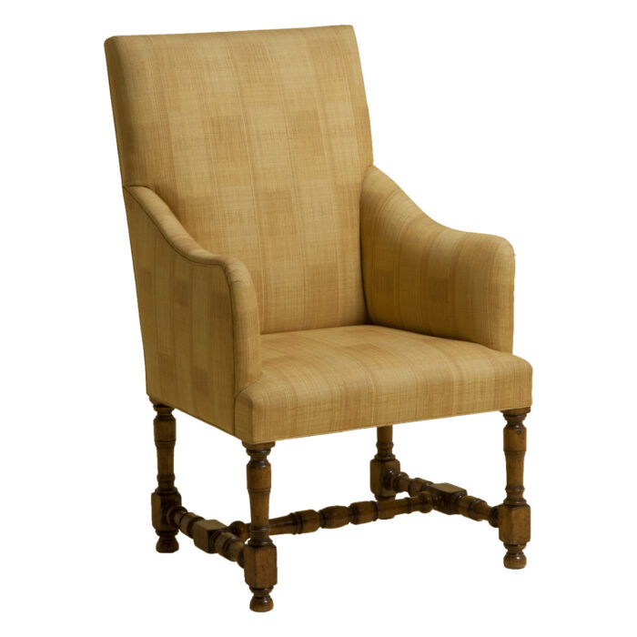 Louis XIII Dining Arm Chair