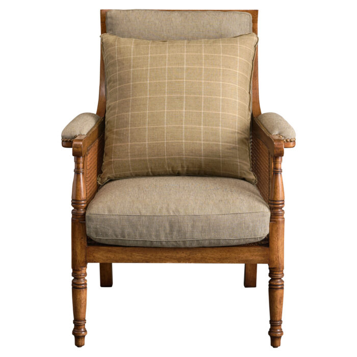 Georgian Caned Lounge Chair image 2