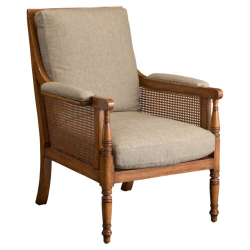 Georgian Caned Lounge Chair image 4