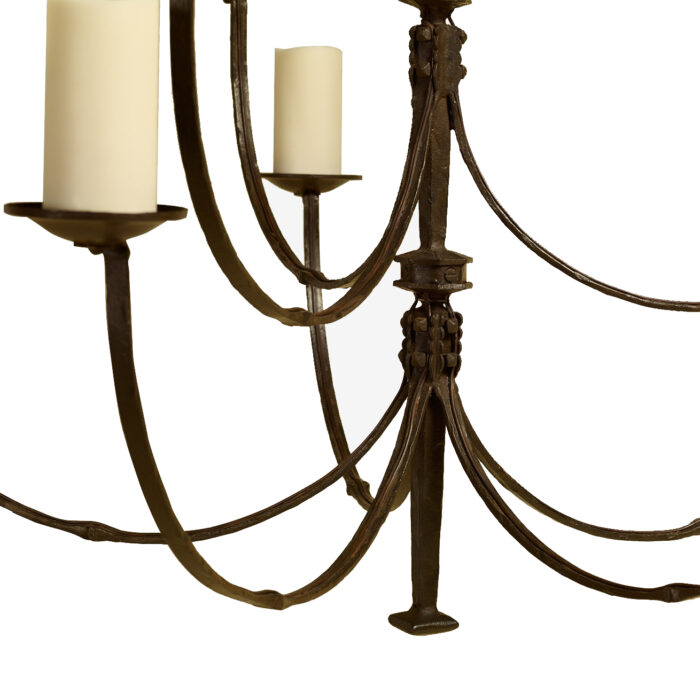 Iron Chandelier - Image 3