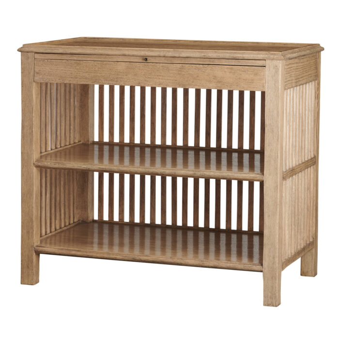 Dover Nightstand Slatted Oak image 1