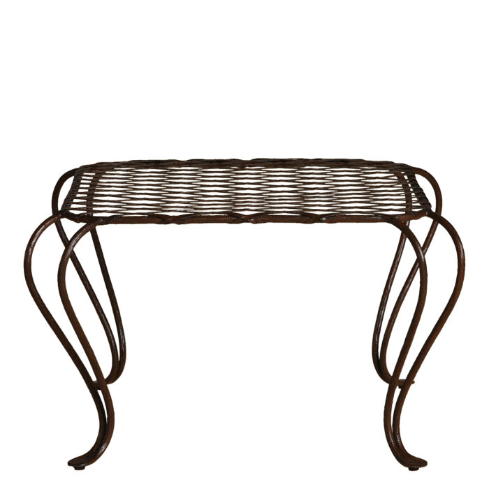 Twig Iron Garden Side Table