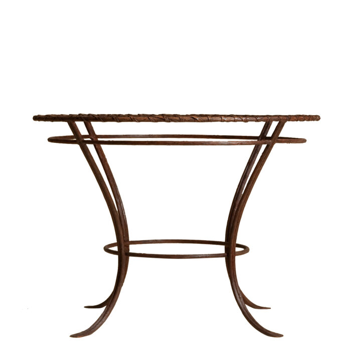 Twig Iron Garden Table