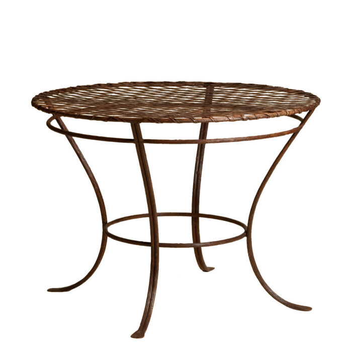 Twig Iron Garden Table