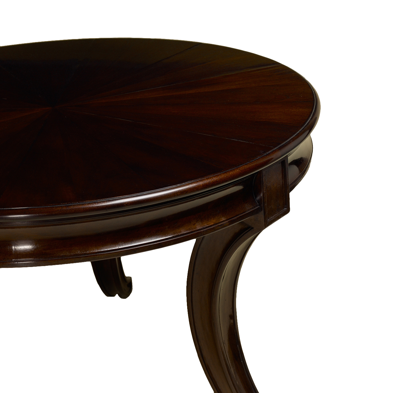 Waverly Side Table | Modern Round Wood Side Table