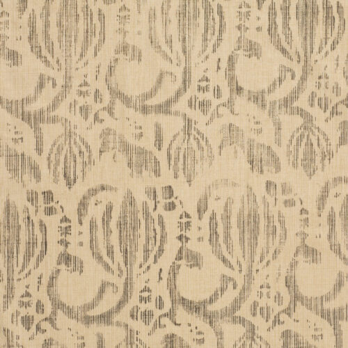 FLEURETTE IN CHARCOAL ON WHEAT
