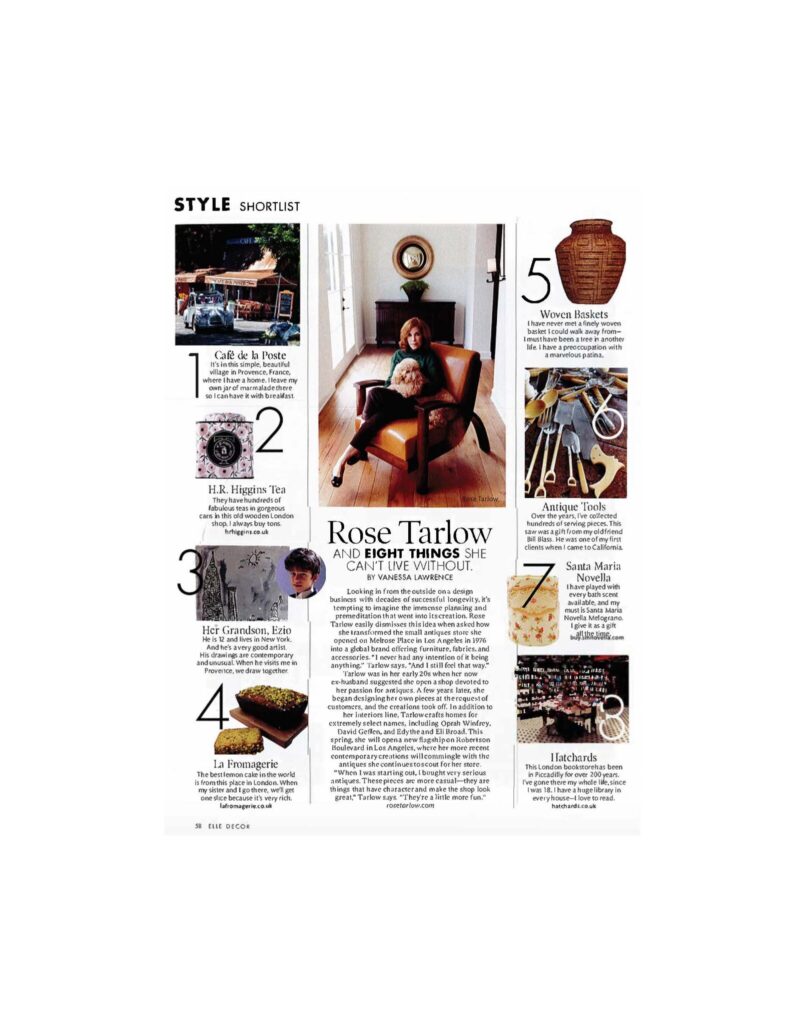 Press Elle Decor 8 Things