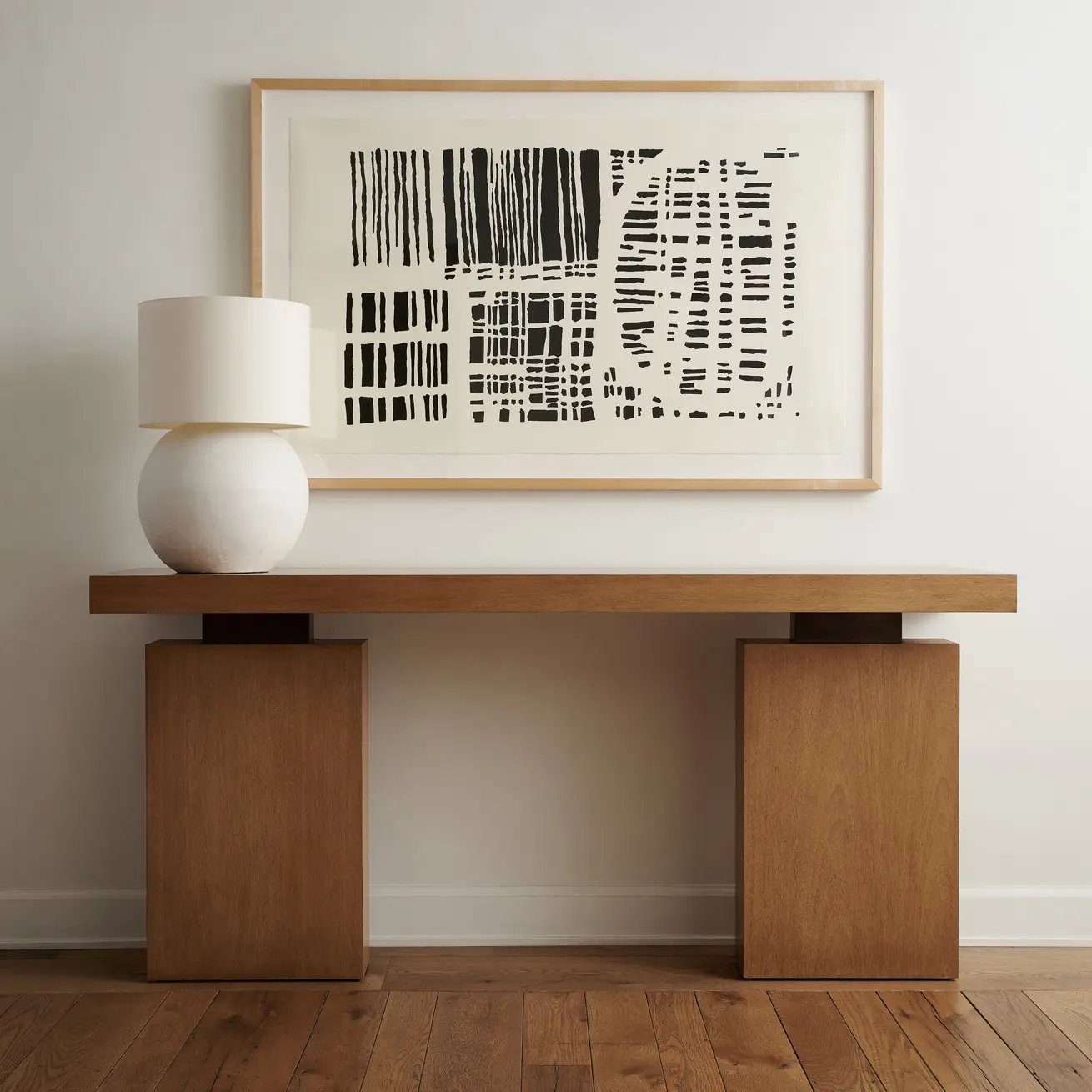 Greco Console, Double Base Greco Console showroom image