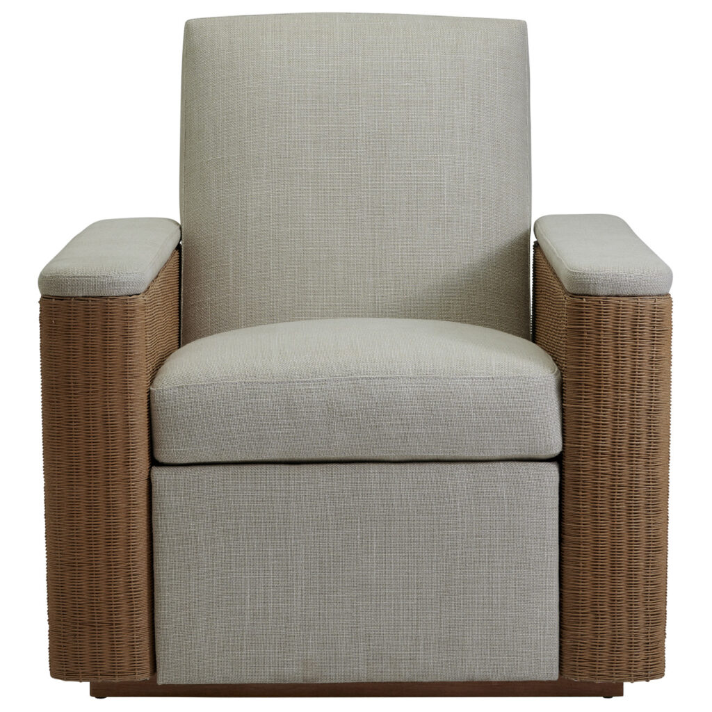 Hunter Wicker Recliner Rose Tarlow