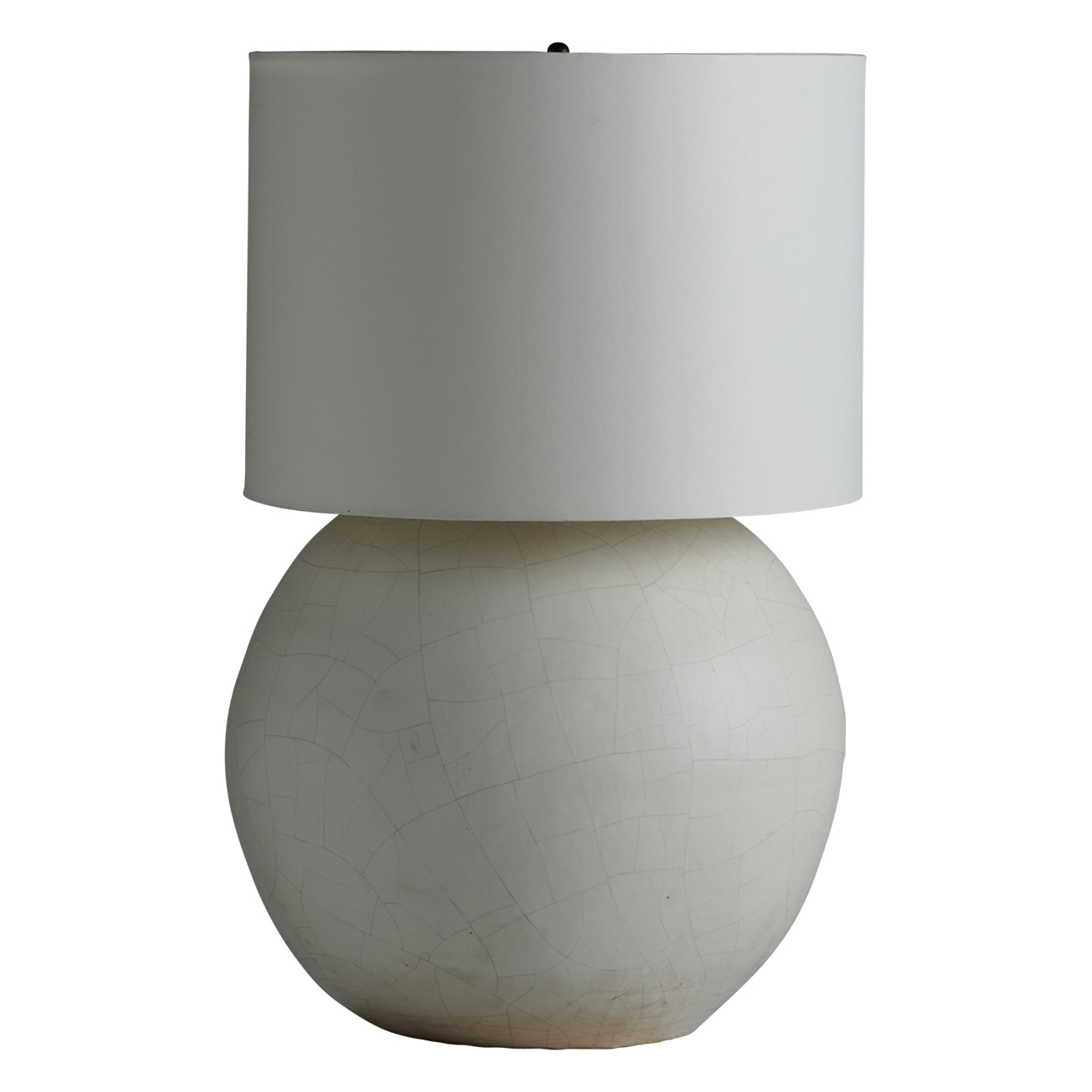 Banyan Toneelschrijver Fauteuil Luna Table Lamp - White - Rose Tarlow