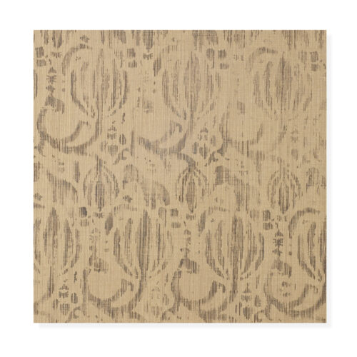 Fleurette Charcoal/Wheat (wp) - 4107W_05