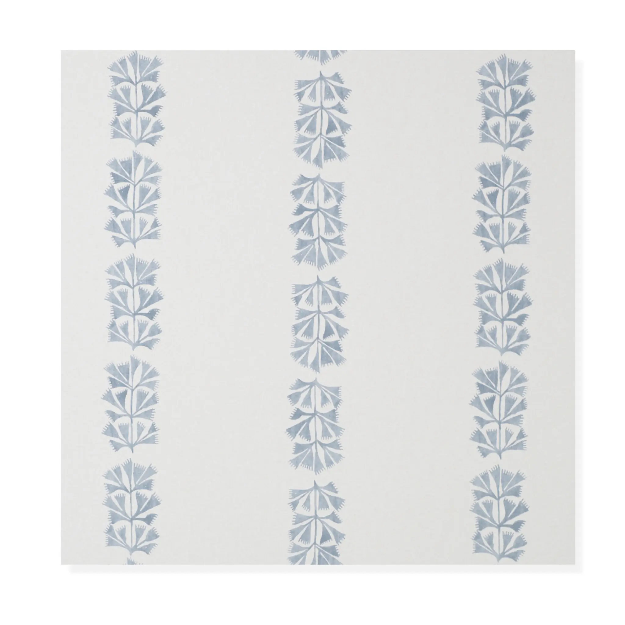 Sea Leaves Slate Blue/Meringue (wp) Sea Leaves Slate Blue/Meringue (wp) - 4210W_08