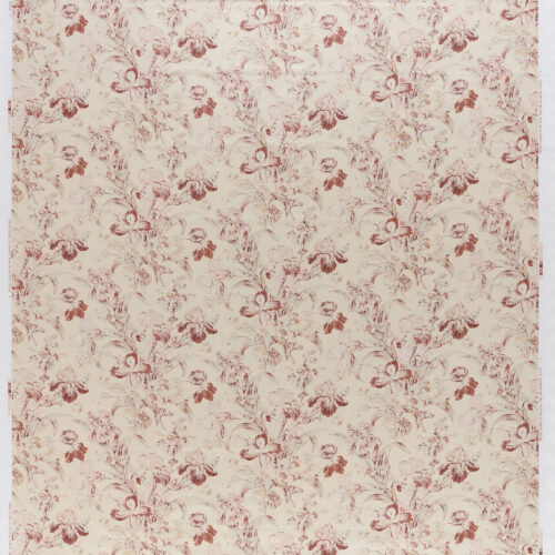 Faded Floral_Claret_Full Repeat