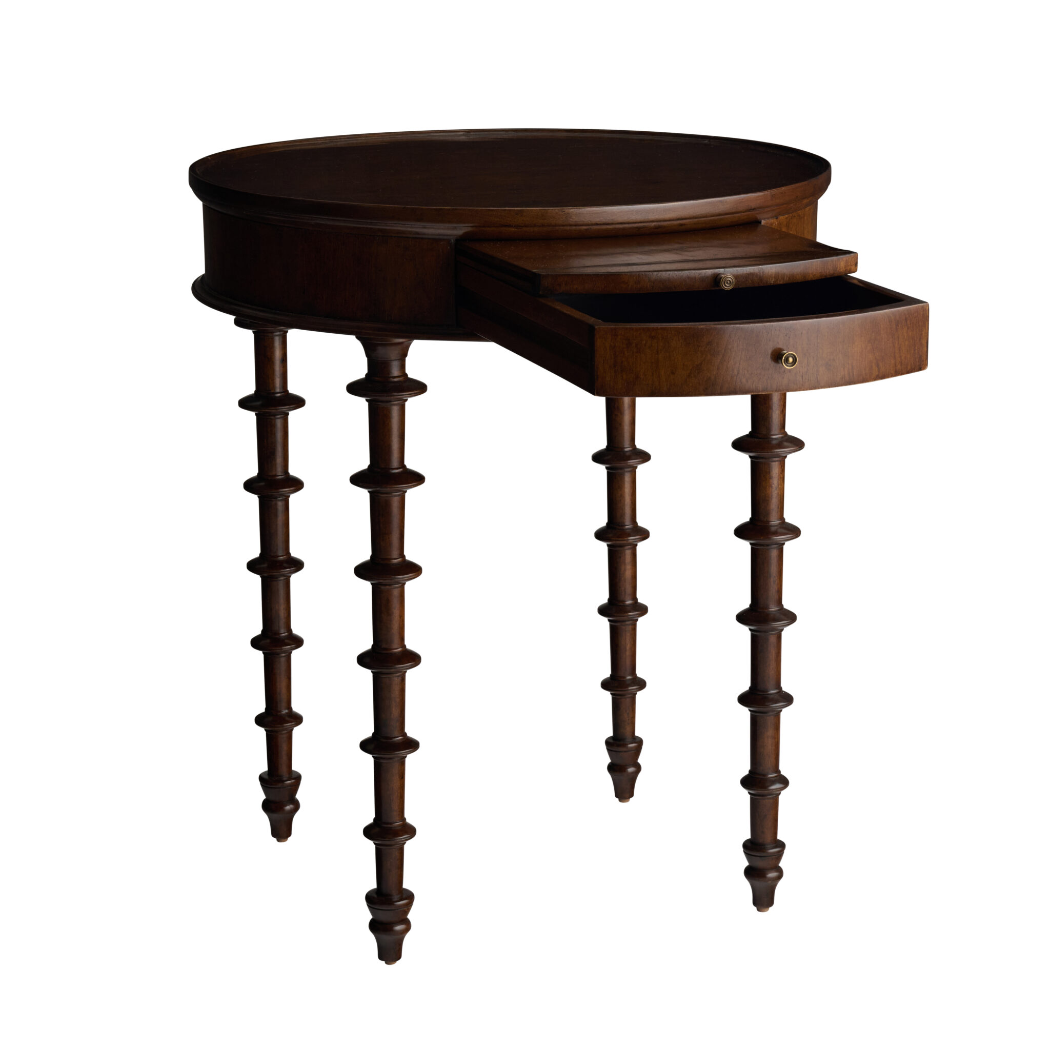 Rigoletto Table, Dark Walnut Rigoletto Table, Dark Walnut - Image 2